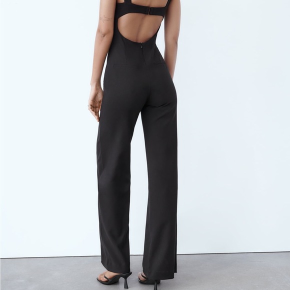 Beautiful Zara jumpsuit worn once for about an hour. - Picture 3 of 6
